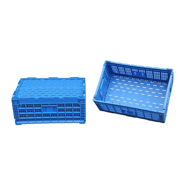Ventilated PP Stacking Vegetables Collapsible Plastic Crate factory
