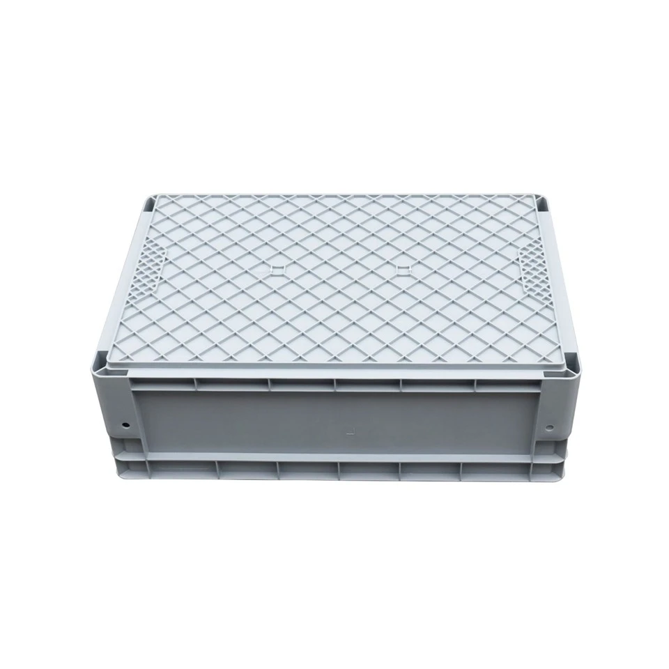 600*400*200mm AS/RS Warehouse Plastic Turnover Box high quality