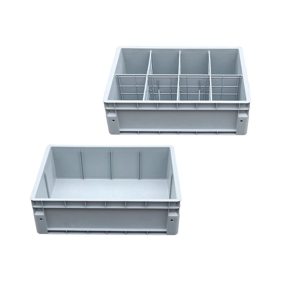 600*400*200mm AS/RS Warehouse Plastic Turnover Box high quality